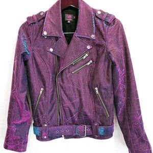 Rare Tripp Shine On Moto Jacket